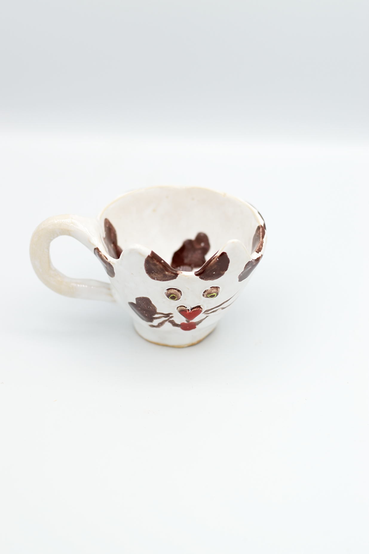 Mały kubek do espresso - kot. - obrazek 2