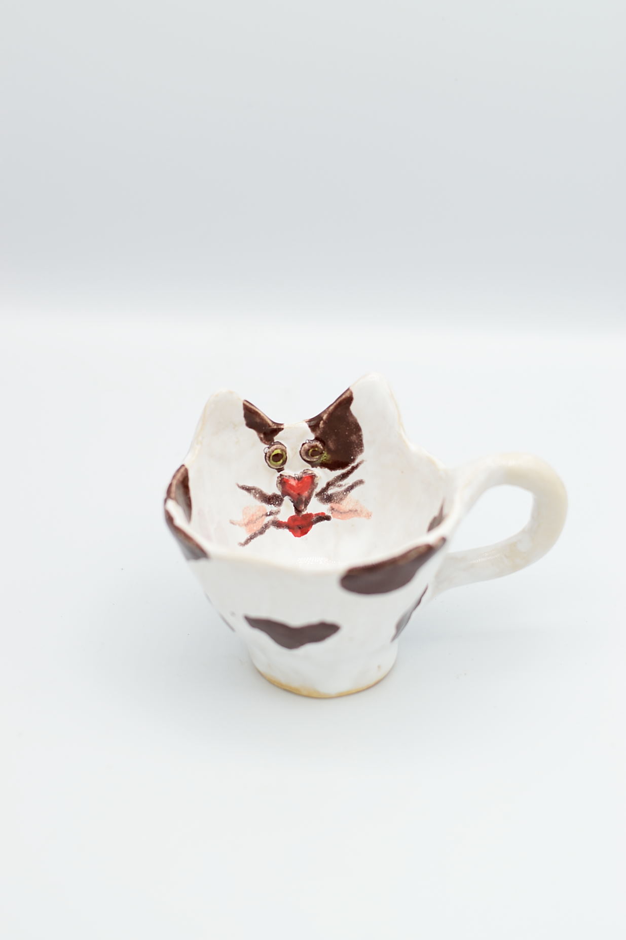 Mały kubek do espresso - kot. - obrazek 3