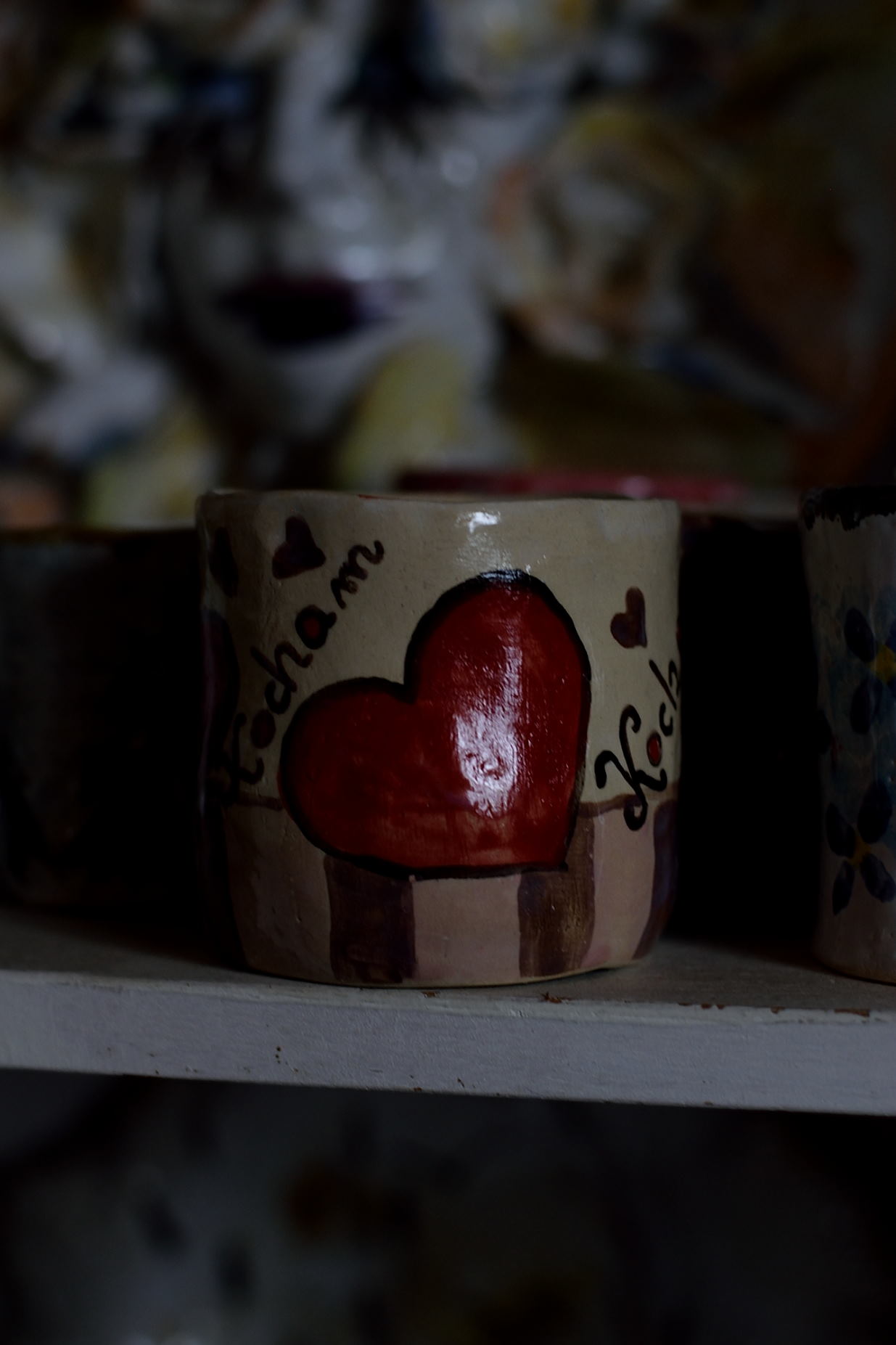 Ceramiczny kubek - kocham Cię! - obrazek 3